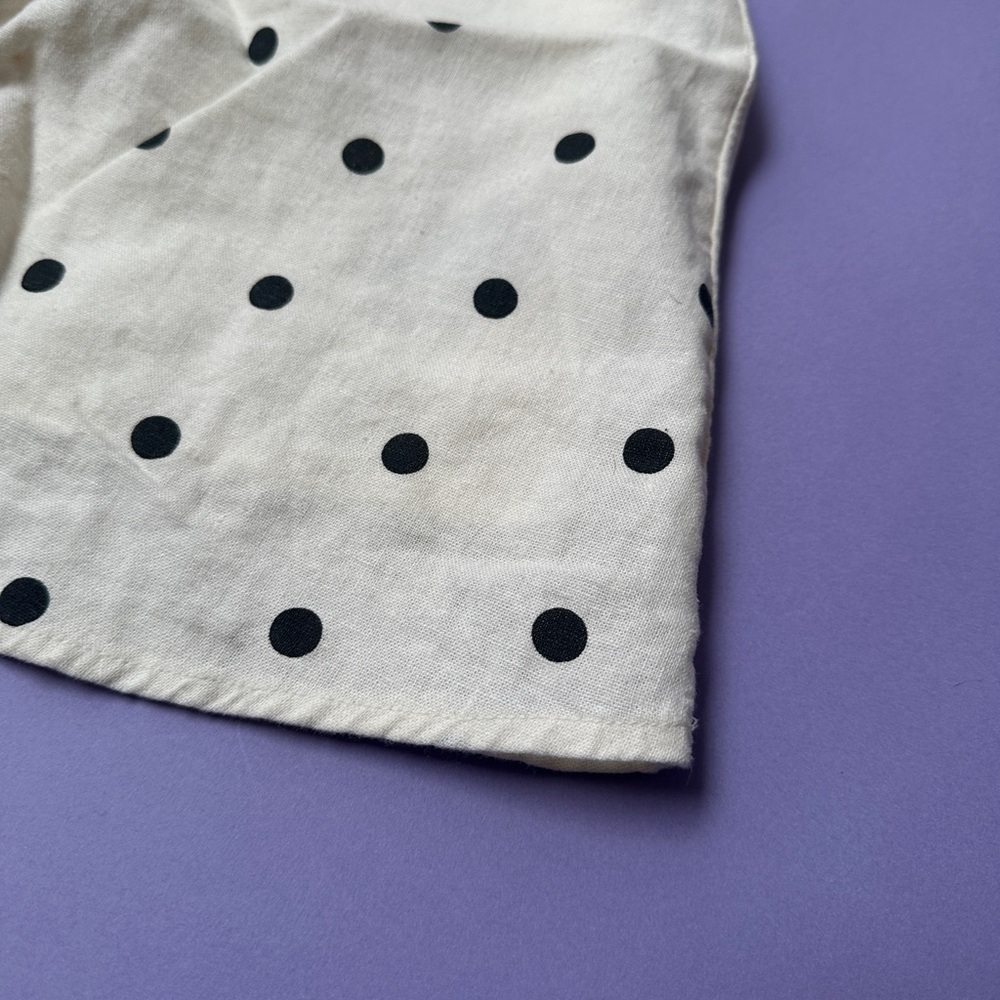 White Polka Dot Dress - Picture 2 of 6